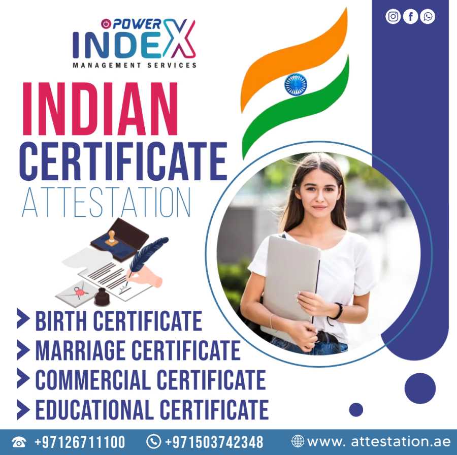 Indian Certificate 